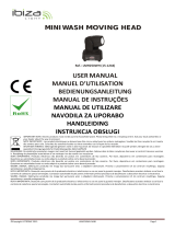 Ibiza Light & Sound LMH250WH-MINI Instrukcja obsługi