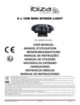 Ibiza Light & Sound QUAD8-FX Instrukcja obsługi