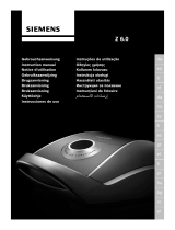 Siemens VSZ61245GB Instrukcja obsługi