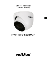 Novus NVIP-5VE-6502M/F Instrukcja obsługi