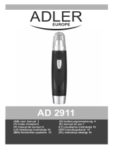 Adler Europe AD 2911 Instrukcja obsługi