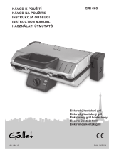 Gallet GRI 660 Instrukcja obsługi
