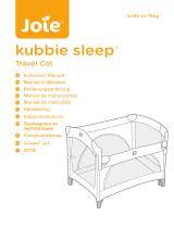 Joie KUBBIE SLEEP TRAVEL COT Instrukcja obsługi