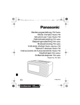 Panasonic RC800EG Instrukcja obsługi