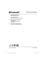 EINHELL PXC TE-CW 18 Li BL Brushless-Solo (4510040) Instrukcja obsługi
