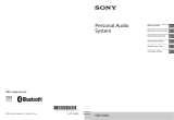 Sony CMTX3CDB.CEL Instrukcja obsługi
