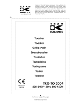 KALORIK TKG TO 3004 Instrukcja obsługi