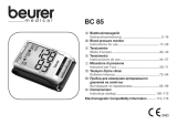 Beurer BC85 WRIST BLOOD MONITOR Instrukcja obsługi