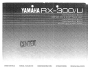 Yamaha RX-300 Instrukcja obsługi