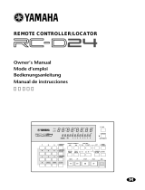 Yamaha RC-D24 Instrukcja obsługi