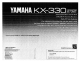 Yamaha KX-330 Instrukcja obsługi
