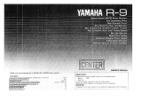 Yamaha R-9 Instrukcja obsługi