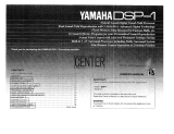 Yamaha 1 Instrukcja obsługi
