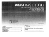 Yamaha R-900 Instrukcja obsługi