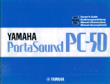 Yamaha PC-50 Instrukcja obsługi