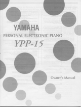 Yamaha YPP-15 Instrukcja obsługi