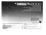 Yamaha R-2000 Instrukcja obsługi