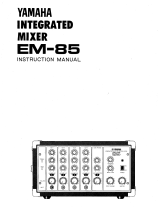Yamaha EM-85 Instrukcja obsługi