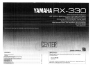 Yamaha RX-330 Instrukcja obsługi