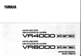 Yamaha VR-6000 Instrukcja obsługi