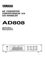 Yamaha AD808 Instrukcja obsługi