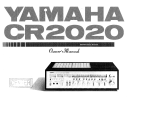 Yamaha CR-2020 Instrukcja obsługi