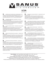 Sanus VisionMount LC2A Instrukcja obsługi