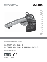 AL-KO BLOWER VAC 2400 E SPEED CONTROL Instrukcja obsługi
