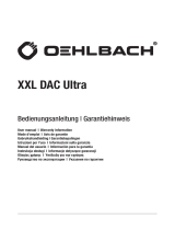 OEHLBACH XXL DAC Ultra Instrukcja obsługi