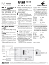 Monacor ATT-450PEU Karta katalogowa