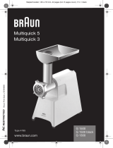 Braun G 1500 Instrukcja obsługi