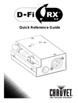 CHAUVET DJ Oven D-Fi 2.4 Rx Instrukcja obsługi