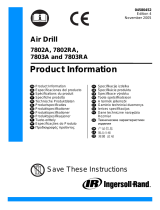 Ingersoll-Rand 7802RA Instrukcja obsługi
