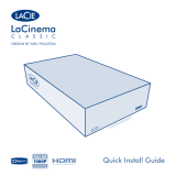 LaCie LaCinema Classic Instrukcja obsługi