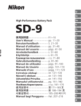 Nikon SD-9 Instrukcja obsługi