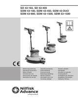 Nilfisk-Advance America SDM 43-1500 Instrukcja obsługi