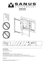 Sanus Systems VXF220 Instrukcja obsługi