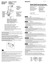Sony LCM-FD71 Instrukcja obsługi