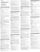 Sony NCF-B1G Instrukcja obsługi