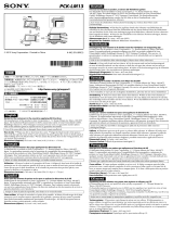 Sony PCK-LM13 instrukcja