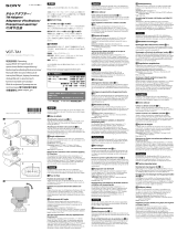 Sony VCT-TA1 Instrukcja obsługi