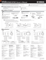 Yamaha CP4SF Instrukcja obsługi