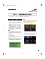 Yamaha LS9 Instrukcja obsługi