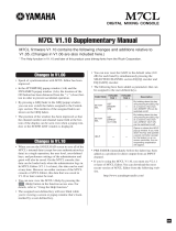 Yamaha M7CL V1.10 Instrukcja obsługi