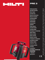 Hilti PRE 3 Instrukcja obsługi