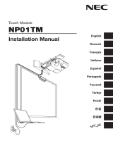 NEC NP01TM Instrukcja instalacji