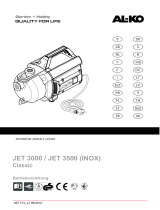 AL-KO Gartenpumpe Jet 3000 Classic Instrukcja obsługi