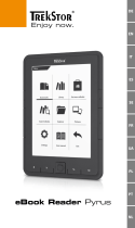 TrekStor eBook-Reader Pyrus Series eBook-Reader Pyrus Instrukcja obsługi