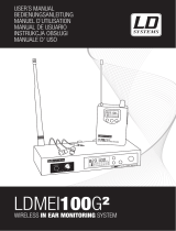 LD Sys­tems LDHP550E Instrukcja obsługi