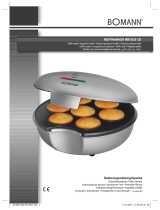 BOMANN MM 5020 Muffin maker Instrukcja obsługi